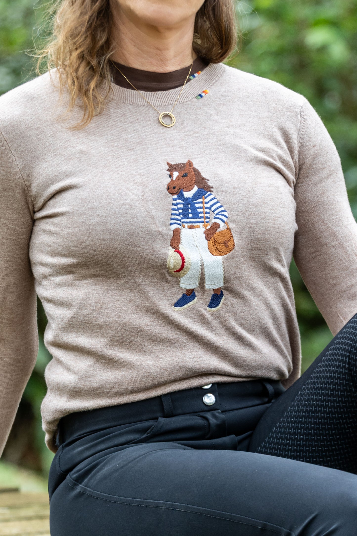 Sueter Polo Horse Navy by Dani Miro - Kakhi