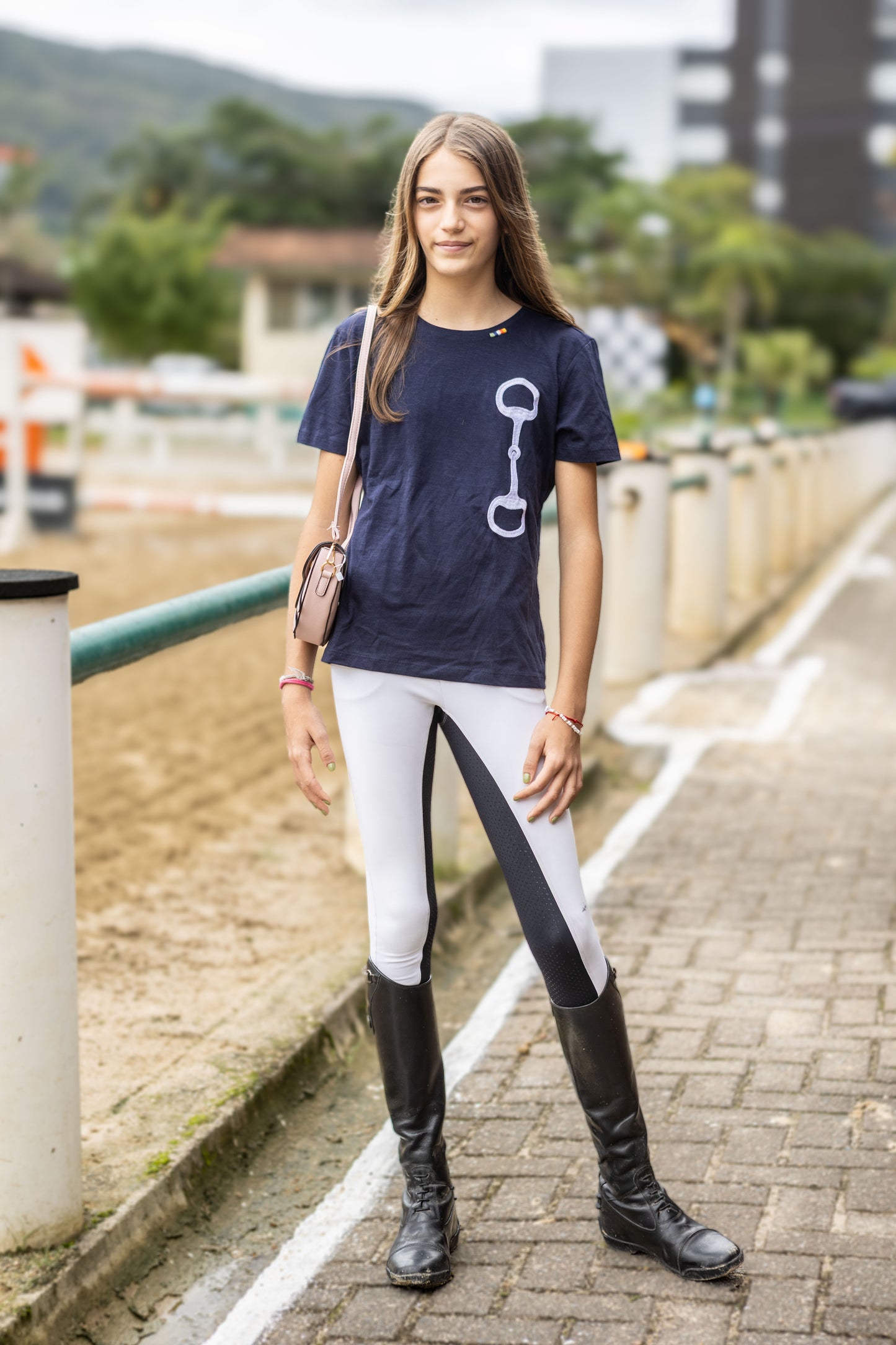 Camiseta HPH Dourada by Bell Tonello - Marinho