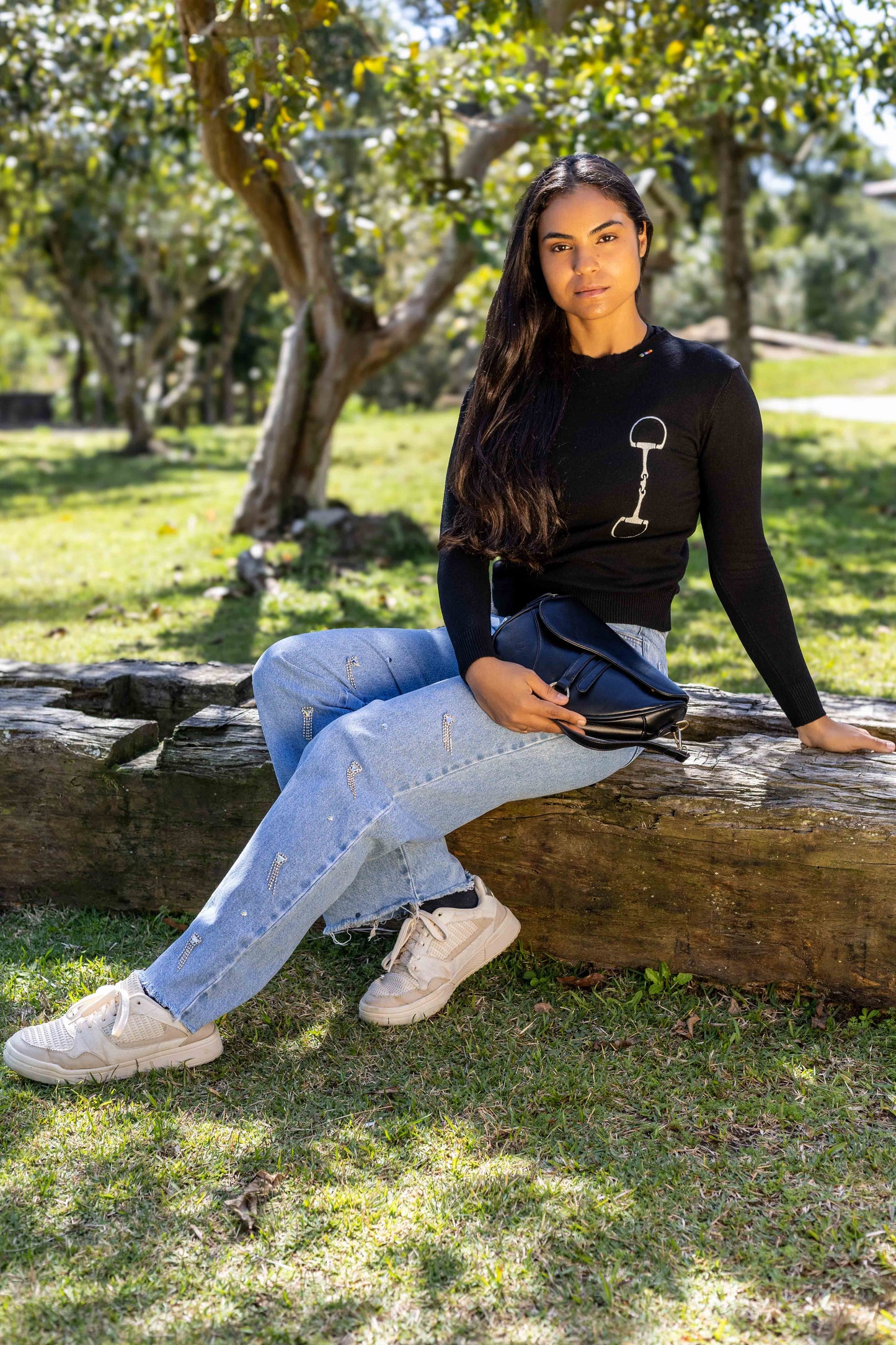 Pullover Careca HPH Dourada by Bell Tonello - Preto