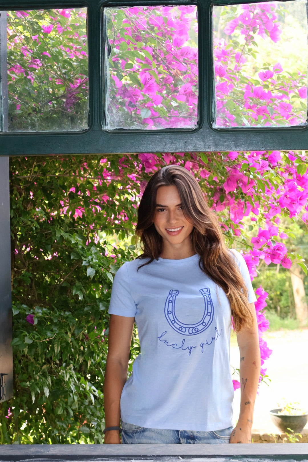 Camiseta Ferradura Lucky Girl