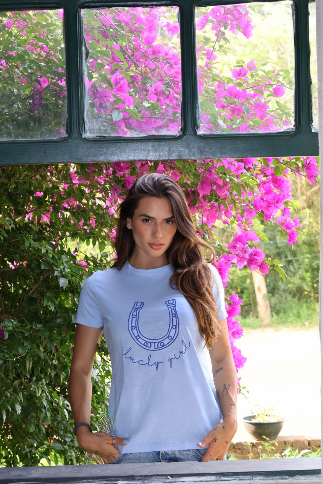 Camiseta Ferradura Lucky Girl