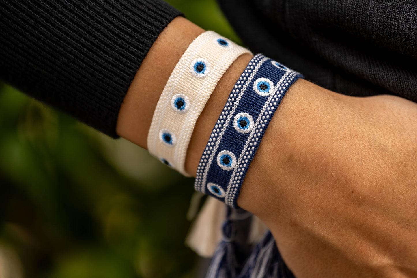 Pulseira Corda Olho Grego