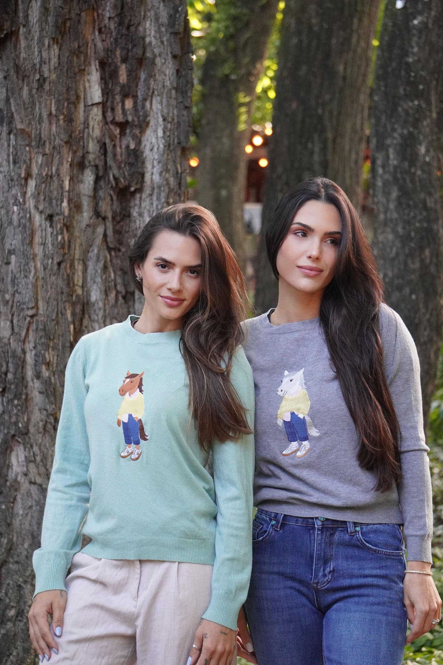 Suéter Polo Horse Daily by Dani Miro - Verde Claro