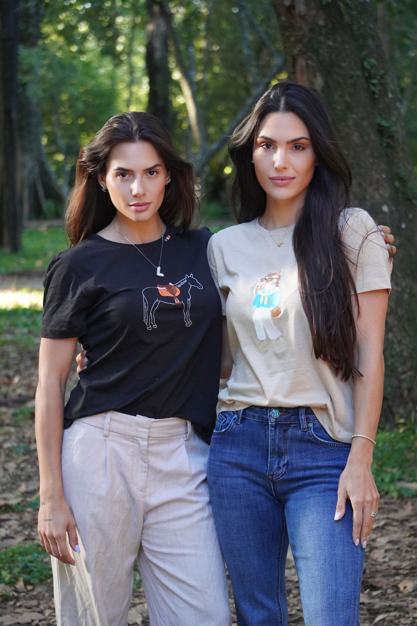 Camiseta - Cavalo Sela - Preta