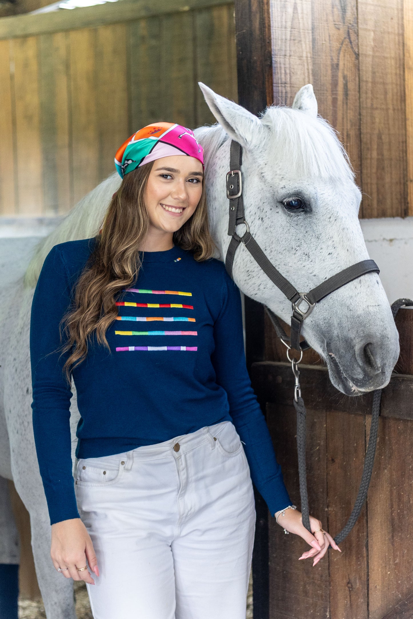 Pullover careca - Barras - Marinho