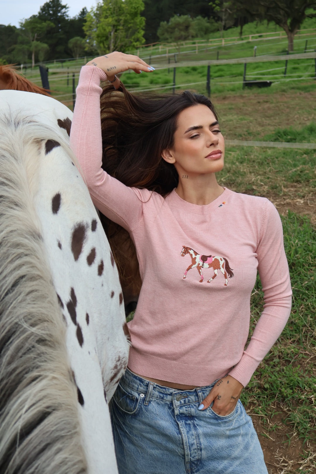 Pullover Careca - Cavalo malhado