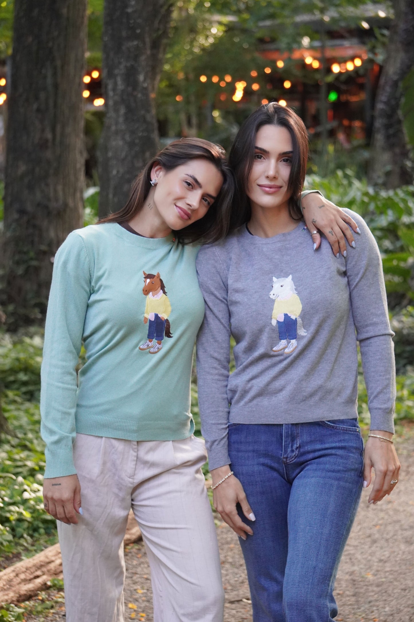 Suéter Polo Horse Daily by Dani Miro - Verde Claro