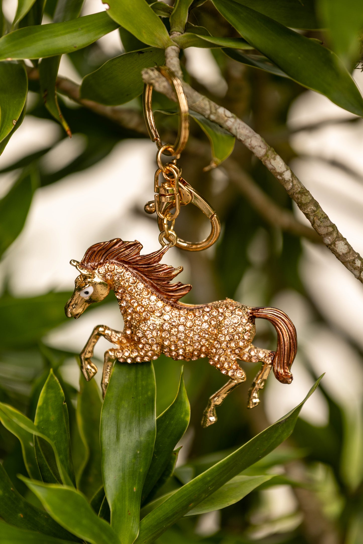 Chaveiro Cavalo Strass