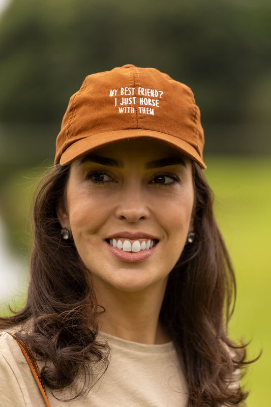 Boné My best friend? I just horse with them