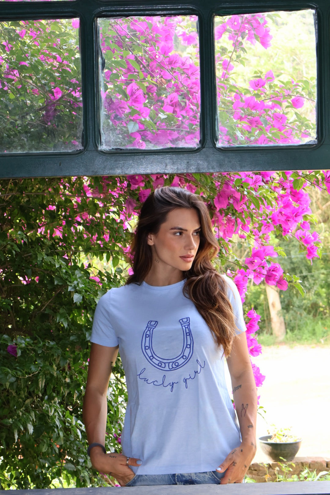 Camiseta Ferradura Lucky Girl