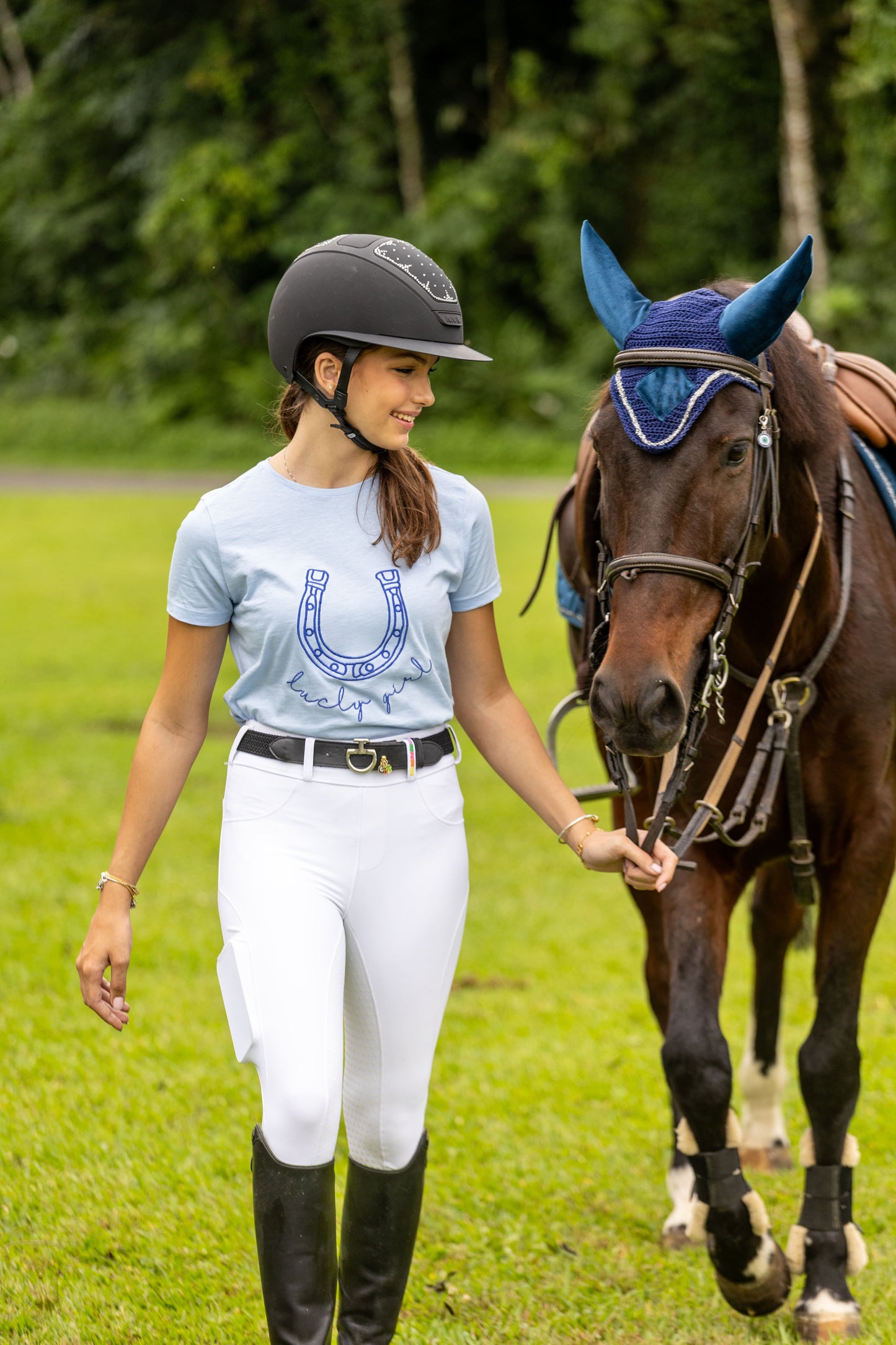 Camiseta Ferradura Lucky Girl
