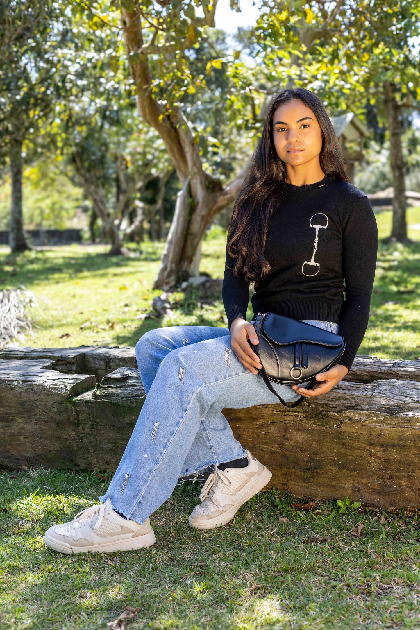 Pullover Careca HPH Dourada by Bell Tonello - Preto