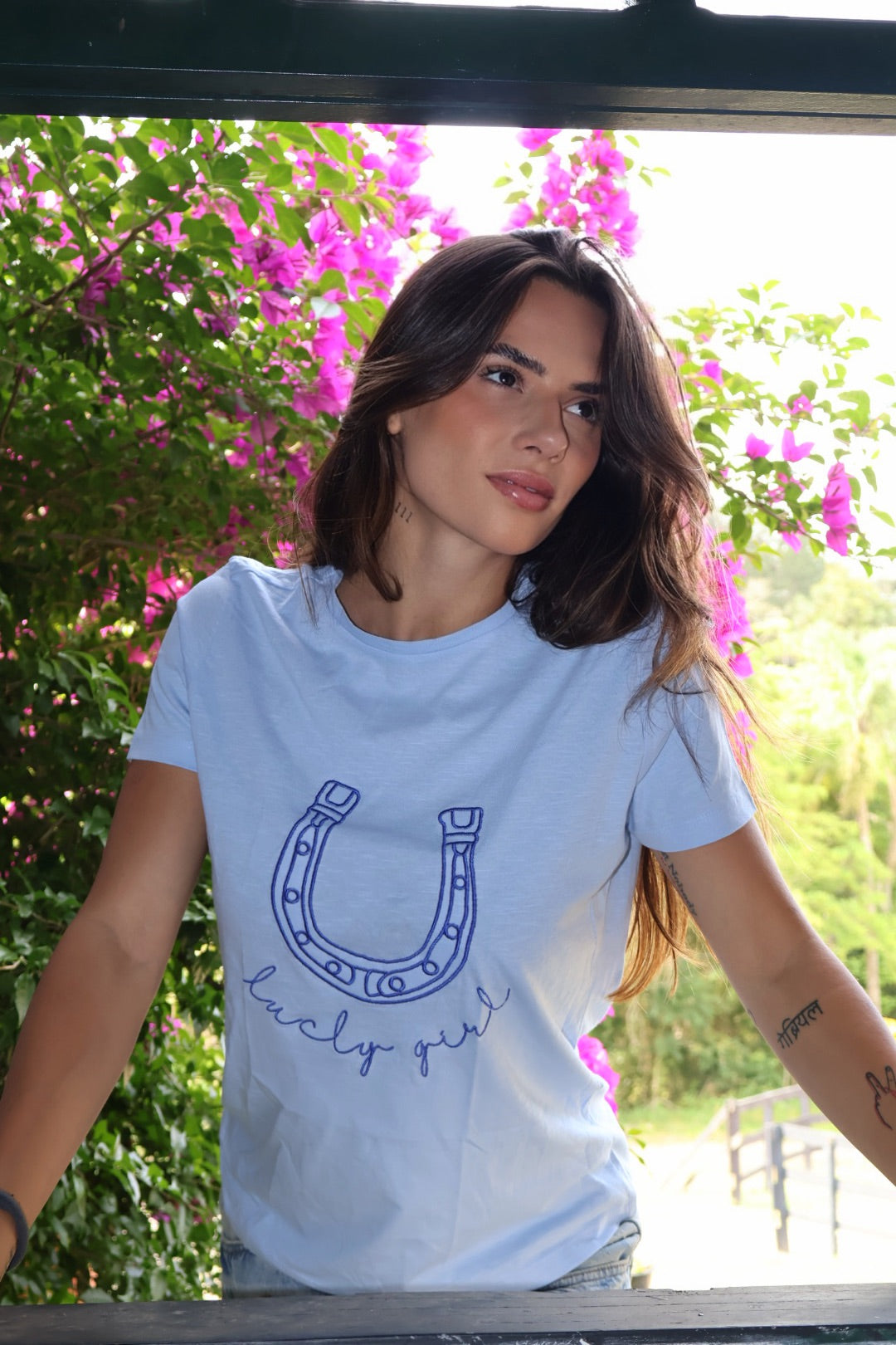 Camiseta Ferradura Lucky Girl